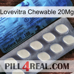 Lovevitra Chewable 20Mg 34